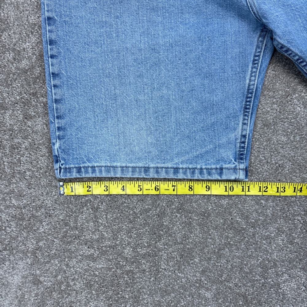 Vintage Y2K Wrangler Jean Shorts Jorts Size 36 - Picture 8 of 8
